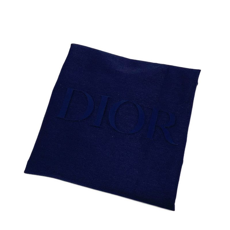 Dior/christian Dior Shoulder Bag Logo Messenger Pouch 2esbc119 Black And Dark