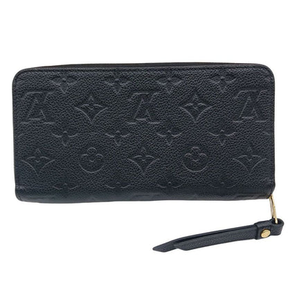 Louis Vuitton Zippy Wallet Empreinte Long Wallet Black With Box For Gift