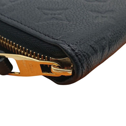 Louis Vuitton Zippy Wallet Empreinte Long Wallet Black With Box For Gift