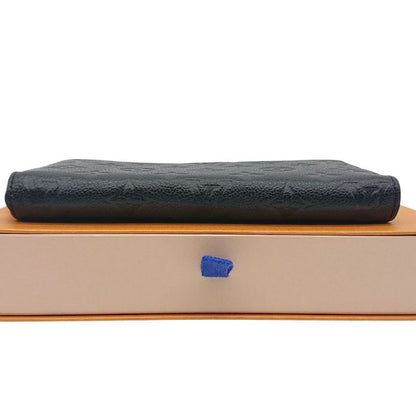 Louis Vuitton Zippy Wallet Empreinte Long Wallet Black With Box For Gift