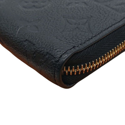 Louis Vuitton Zippy Wallet Empreinte Long Wallet Black With Box For Gift