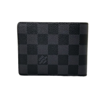 Louis Vuitton Wallet Damier Graphite Portefeuille Scuff N63261 Damier Graphite