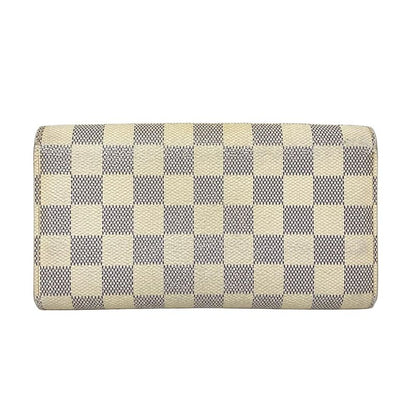 Louis Vuitton Damier Portefeuille Sarah NM2 N61735 Azure Long Wallet