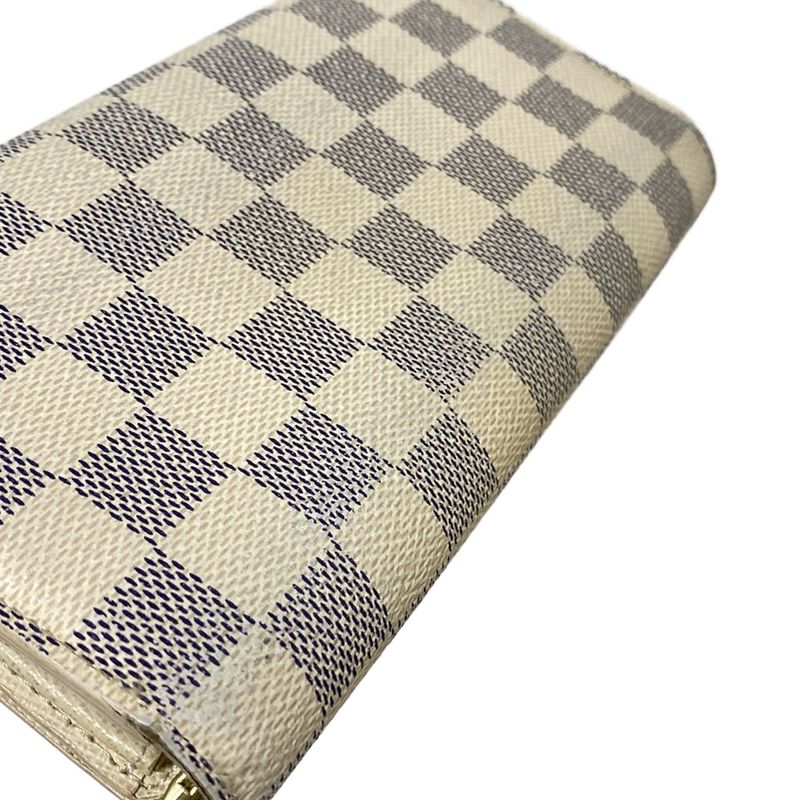 Louis Vuitton Damier Portefeuille Sarah NM2 N61735 Azure Long Wallet