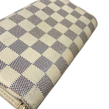 Louis Vuitton Damier Portefeuille Sarah NM2 N61735 Azure Long Wallet