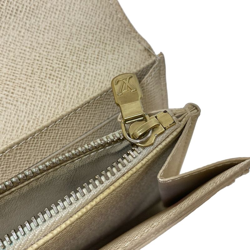 Louis Vuitton Damier Portefeuille Sarah NM2 N61735 Azure Long Wallet