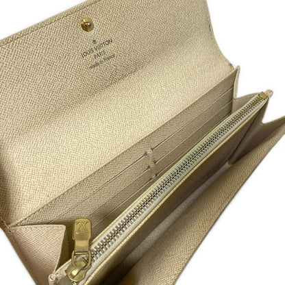 Louis Vuitton Damier Portefeuille Sarah NM2 N61735 Azure Long Wallet