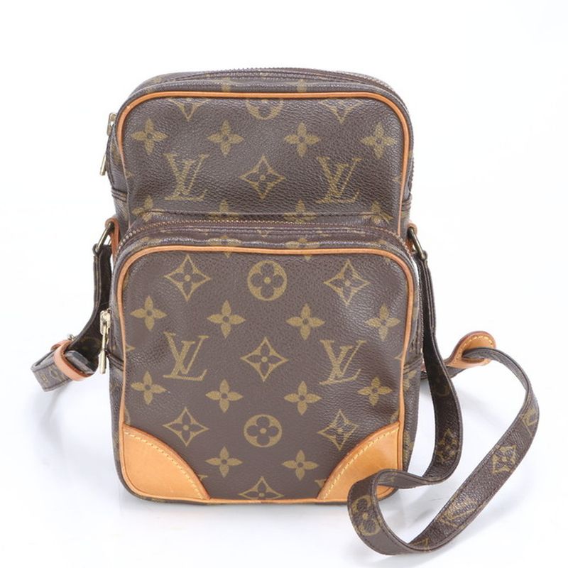 Louis Vuitton Monogram Amazon M45236 Leather Shoulder Bag Crossbody Messenger
