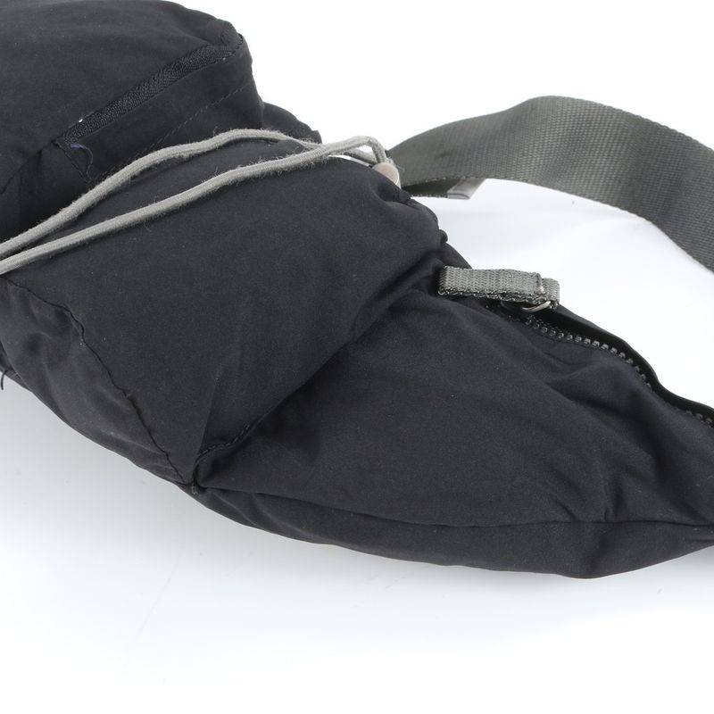 Prada Sport Nylon Body Bag Crossbody Body Waist Pouch Shoulder Black Men's ECM