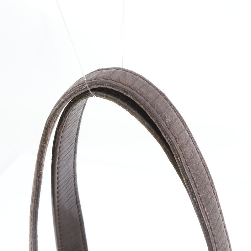 Gucci GG Canvas Sherry Line 162399 Leather Tote Bag Shoulder Hand Women's RRM