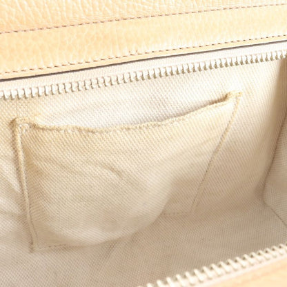 Gucci Soho Interlocking G 607722 Leather 2WAY Handbag Crossbody Shoulder Women