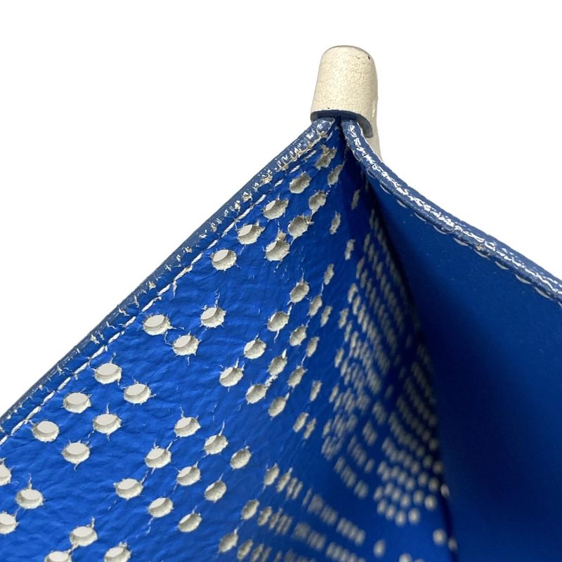 Dior/christian Dior Tote Bag Canage Dioriva White Perforated Leather