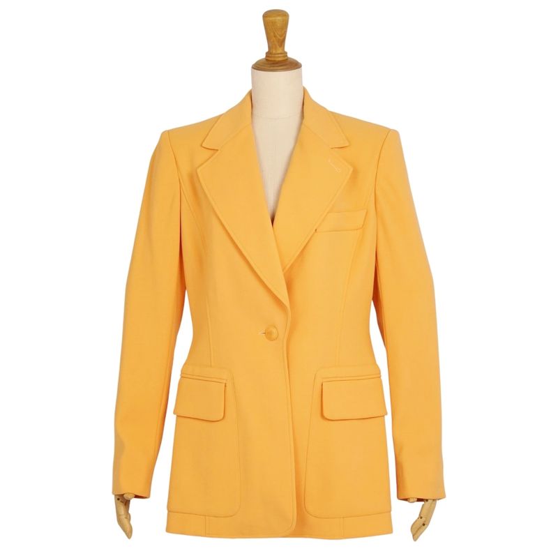 Vintage Hermes Jacket Tailored Wool A