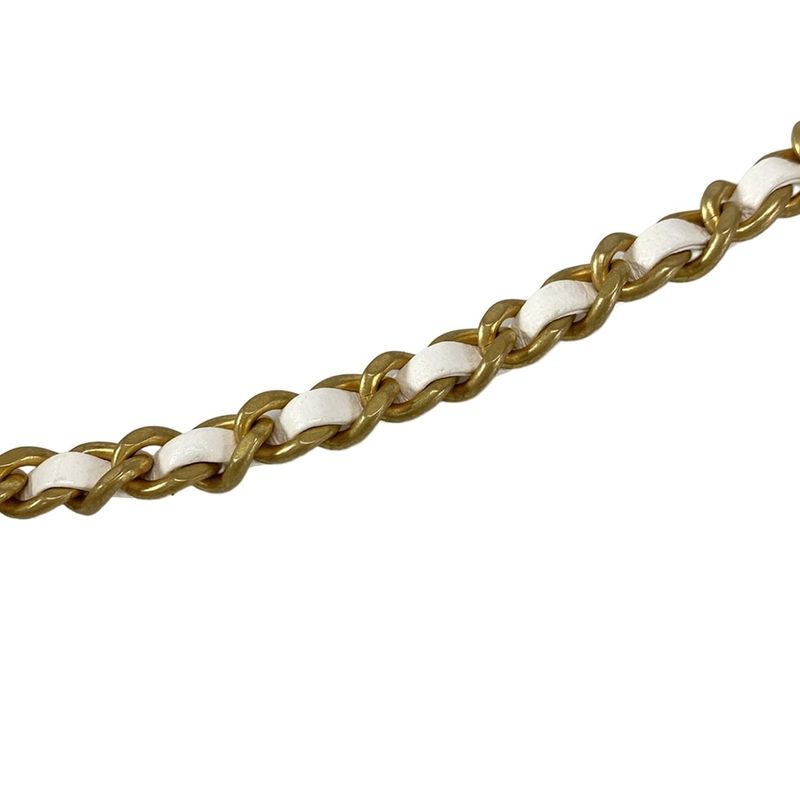 Chanel Shoulder Bag Mini Flap Bag/mini Matelasse As5352/b19384/10601 White