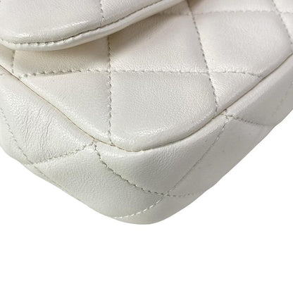 Chanel Shoulder Bag Mini Flap Bag/mini Matelasse As5352/b19384/10601 White