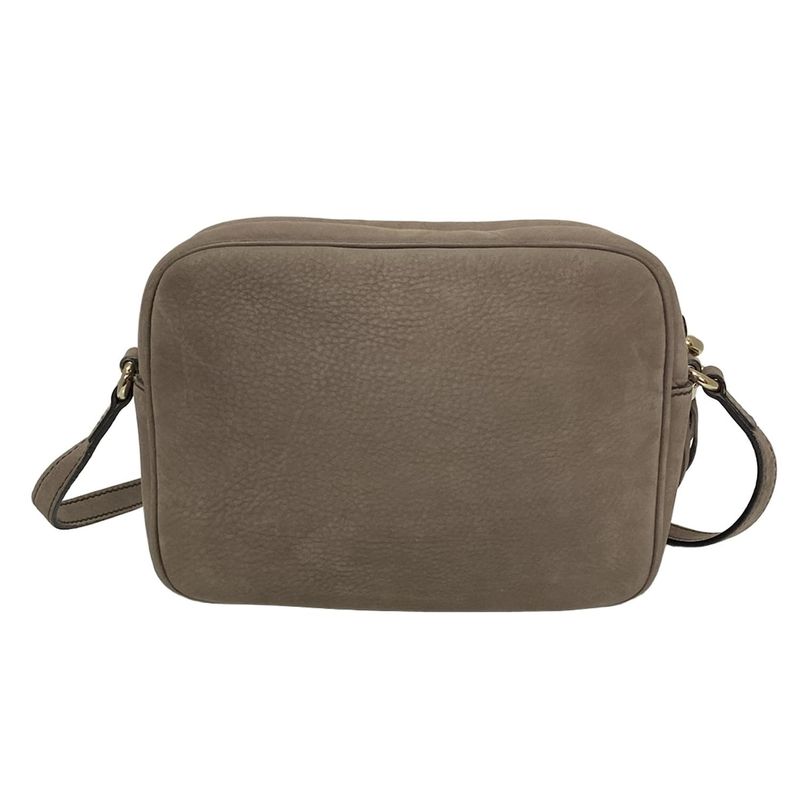 Gucci Shoulder Bag Soho 308364 Gray-beige Diagonal/tassel
