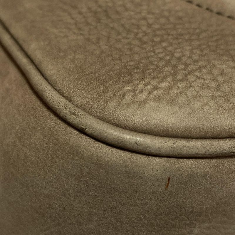 Gucci Shoulder Bag Soho 308364 Gray-beige Diagonal/tassel