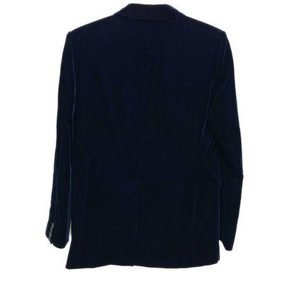 Saint Laurent Paris Jacket Size 46 XL Men's 433989 Navy Long Sleeves / Fall /