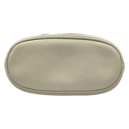 Gucci Handbag Ophidia Small Bucket Bag 610846 White Leather