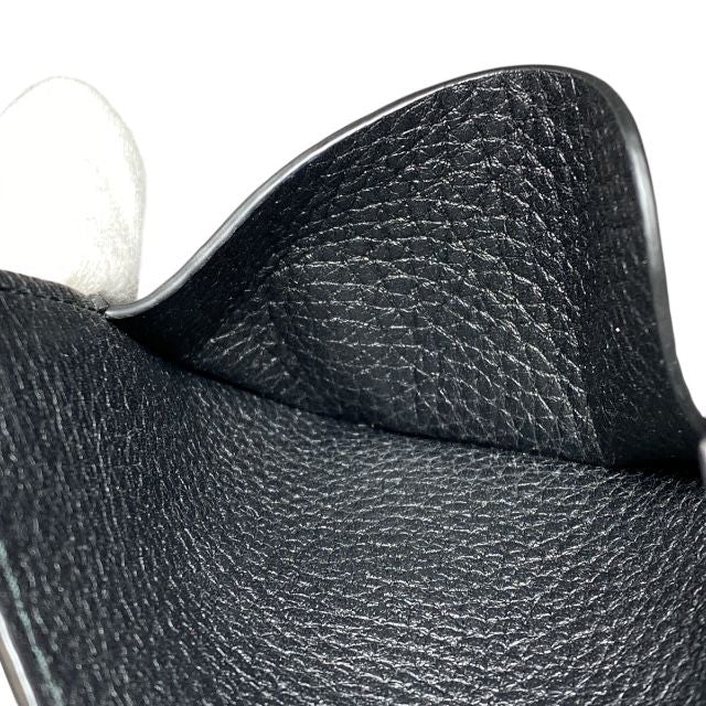 Bottega Veneta 123180 Intrecciato Bill Clip Wallet Money Clip Card Case Black