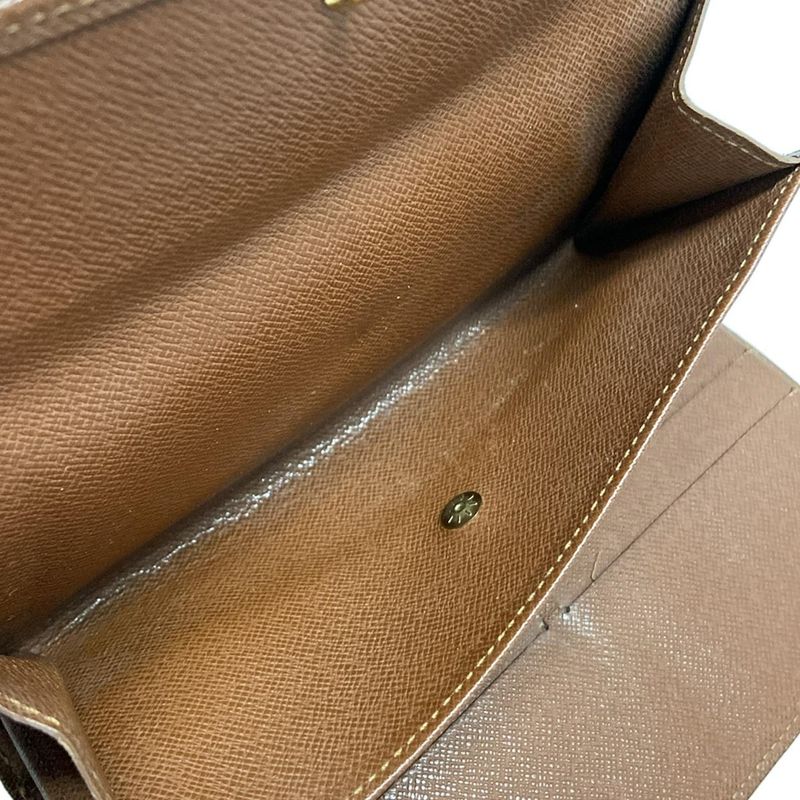 Louis Vuitton Monogram Porte Trésor International Long Wallet M61215