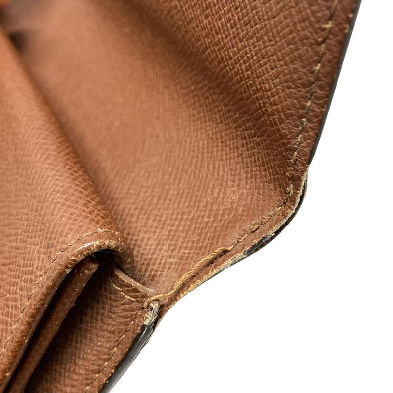 Louis Vuitton Monogram Porte Trésor International Long Wallet M61215