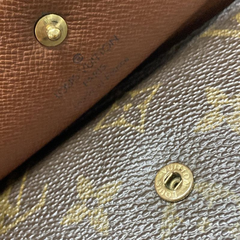 Louis Vuitton Monogram Porte Trésor International Long Wallet M61215