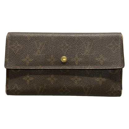 Louis Vuitton Monogram Porte Trésor International Long Wallet M61215
