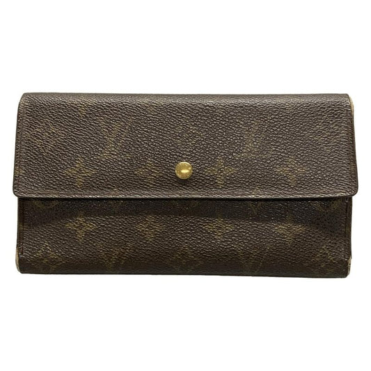 Louis Vuitton Monogram Porte Trésor International Long Wallet M61215