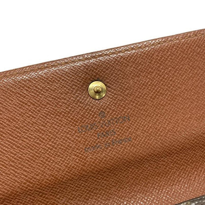 Louis Vuitton Monogram Porte Trésor International Long Wallet M61215