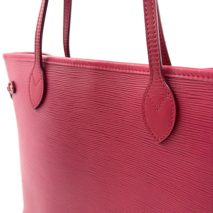 Louis Vuitton Epi Neverfull MM Prune Rose Poudre Leather Burgundy Shoulder Bag