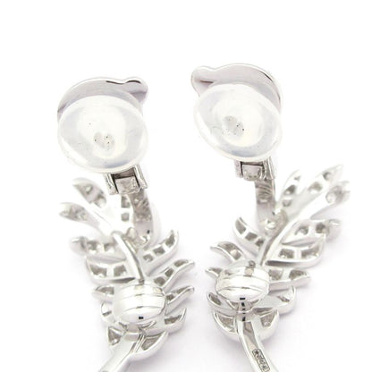 Chanel Ring Climber Clip Earrings J4139 18K White Gold X Diamonds