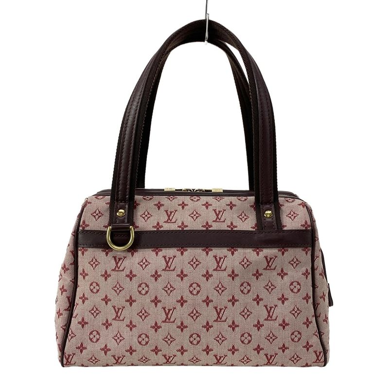 Louis Vuitton Handbag Monogram Mini Josephine PM M92216 Sleeves Cotton Leather
