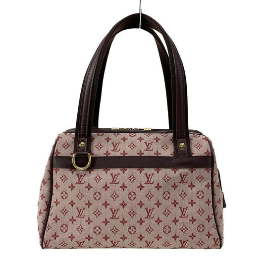 Louis Vuitton Handbag Monogram Mini Josephine PM M92216 Sleeves Cotton Leather