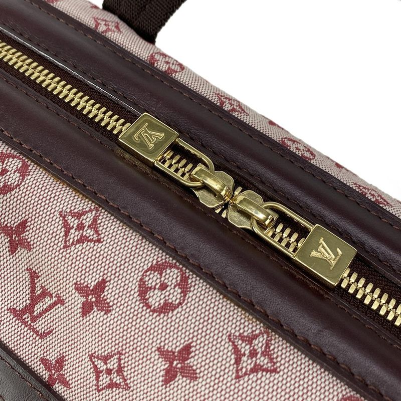 Louis Vuitton Handbag Monogram Mini Josephine PM M92216 Sleeves Cotton Leather