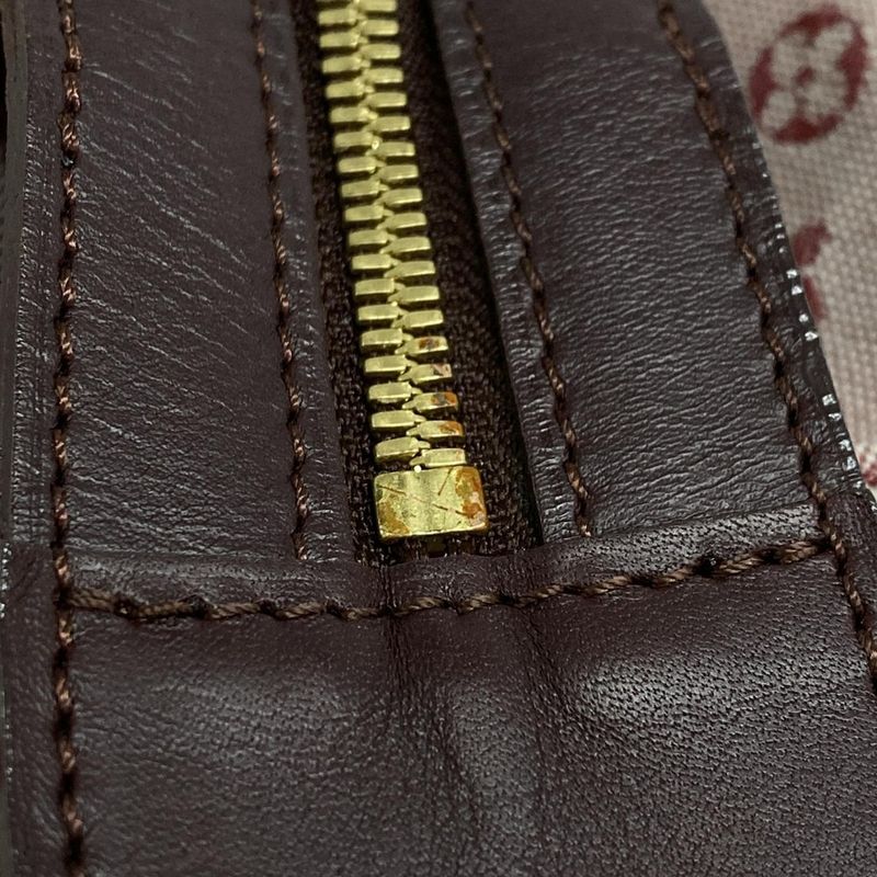 Louis Vuitton Handbag Monogram Mini Josephine PM M92216 Sleeves Cotton Leather