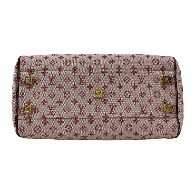 Louis Vuitton Handbag Monogram Mini Josephine PM M92216 Sleeves Cotton Leather
