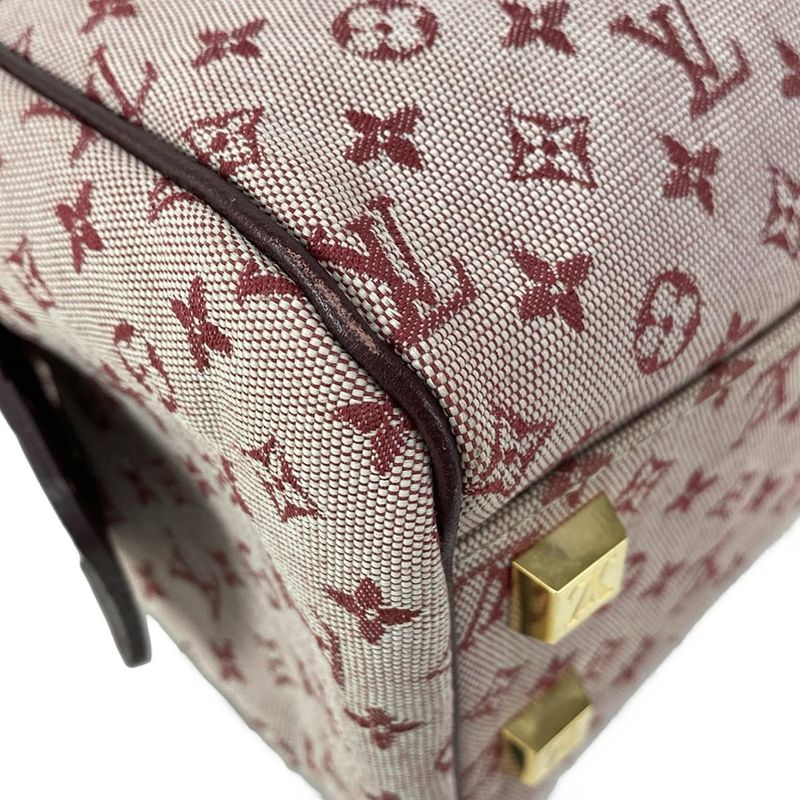 Louis Vuitton Handbag Monogram Mini Josephine PM M92216 Sleeves Cotton Leather