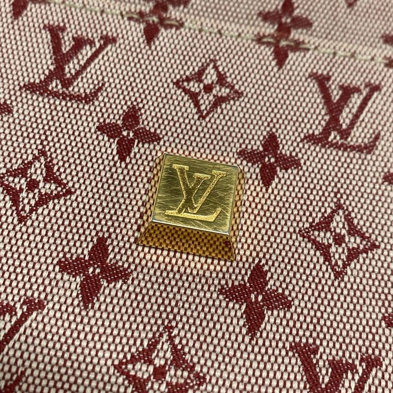 Louis Vuitton Handbag Monogram Mini Josephine PM M92216 Sleeves Cotton Leather