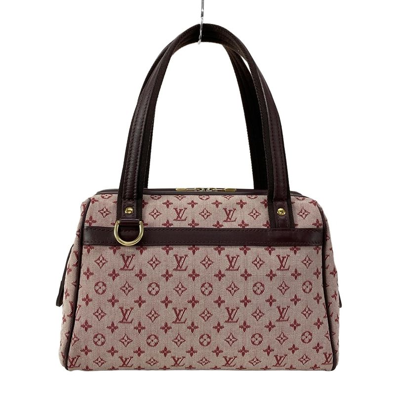 Louis Vuitton Handbag Monogram Mini Josephine PM M92216 Sleeves Cotton Leather