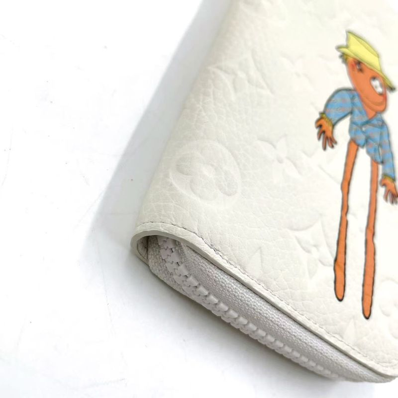 Louis Vuitton Zippy Wallet Vertical LV Friend RFID Reaction Taurillon Leather