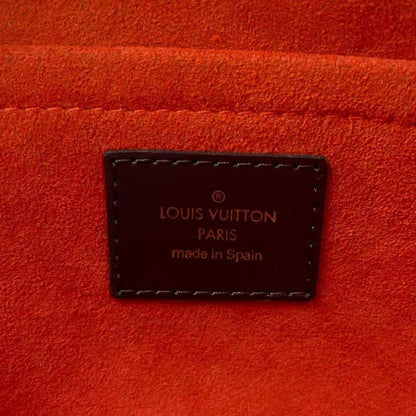 Louis Vuitton Sarria Mini Damier Ebene Damier Ebene Leather × PVC Brown Handbag