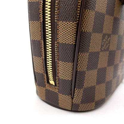 Louis Vuitton Sarria Mini Damier Ebene Damier Ebene Leather × PVC Brown Handbag