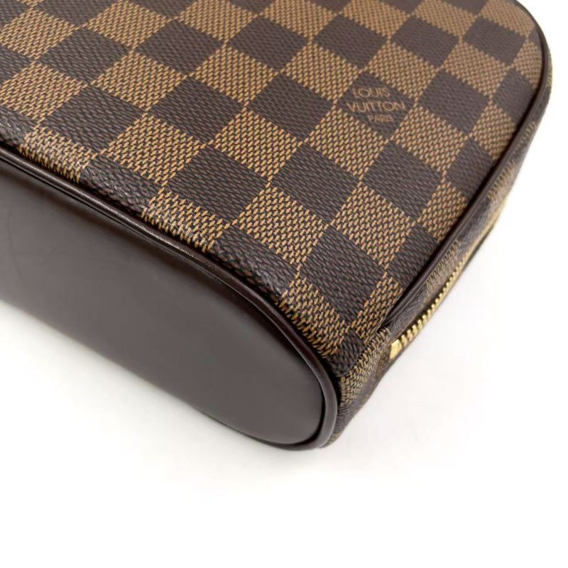 Louis Vuitton Sarria Mini Damier Ebene Damier Ebene Leather × PVC Brown Handbag