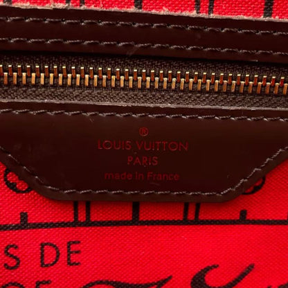 Louis Vuitton Neverfull PM Damier Ebene Damier Ebene Leather × PVC Brown Tote