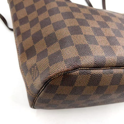 Louis Vuitton Neverfull PM Damier Ebene Damier Ebene Leather × PVC Brown Tote