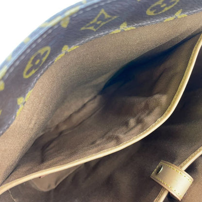 Louis Vuitton Vavin GM Monogram Leather × PVC Brown Tote Bag Gold M51170