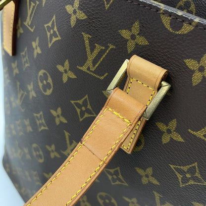 Louis Vuitton Vavin GM Monogram Leather × PVC Brown Tote Bag Gold M51170