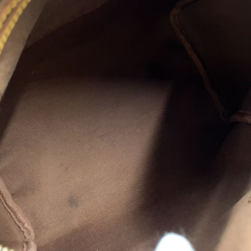 Louis Vuitton Speedy 25 Monogram Leather X PVC Brown Handbag Gold M41528