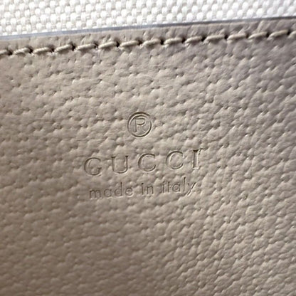 Gucci Interlocking G Mini 2WAY Shoulder PVC Beige Handbag Gold